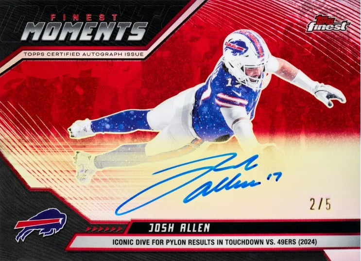 2025 Topps Finest Football Hobby Box