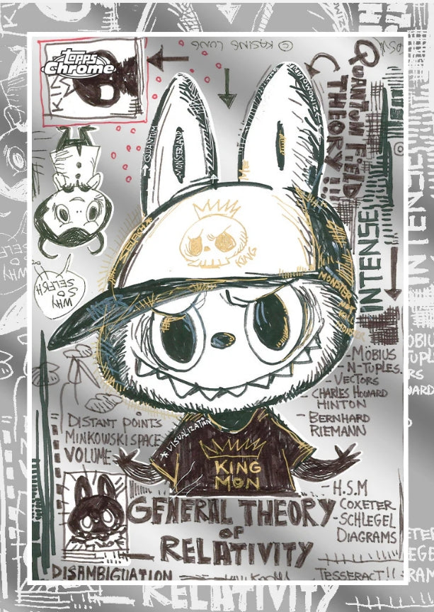 2025 Topps Labubu Chrome 10th Anniversary Hobby Box