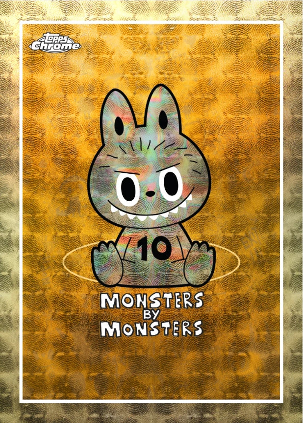 2025 Topps Labubu Chrome 10th Anniversary Hobby Box