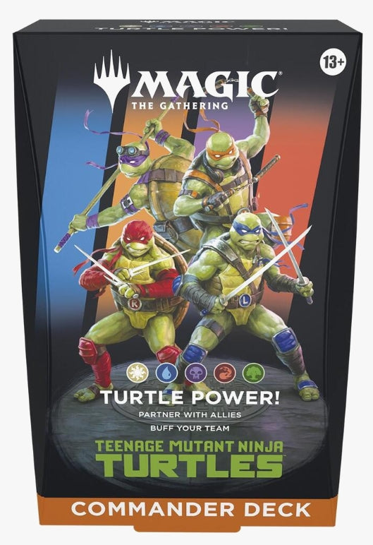 Teenage Mutant Ninja Turtles Commander Deck - Turtle Power!