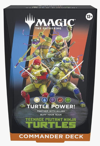Teenage Mutant Ninja Turtles Commander Deck - Turtle Power!