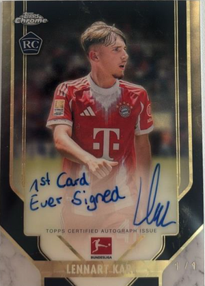 2025/26 Topps Chrome Bundesliga Hobby Box - Half Case 6-Box Break #2