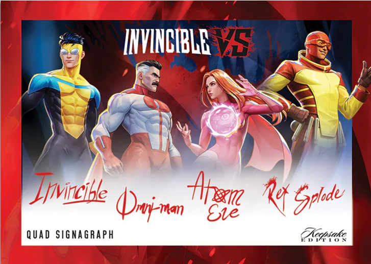 2026 Invincible VS Keepsake Premiere Edition Collectors - 4-Box Break