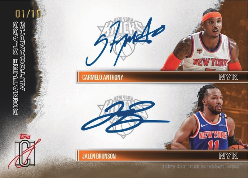 Sports - 2025/26 Topps Signature Class Basketball Hobby Box
