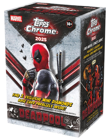 2025 Topps Chrome Marvel: Deadpool Value Box