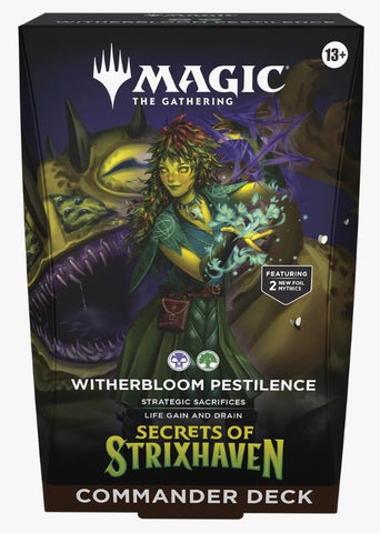 Secrets of Strixhaven Commander Deck - Witherbloom Pestilence