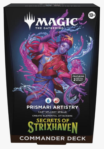 Secrets of Strixhaven Commander Deck - Prismari Artistry