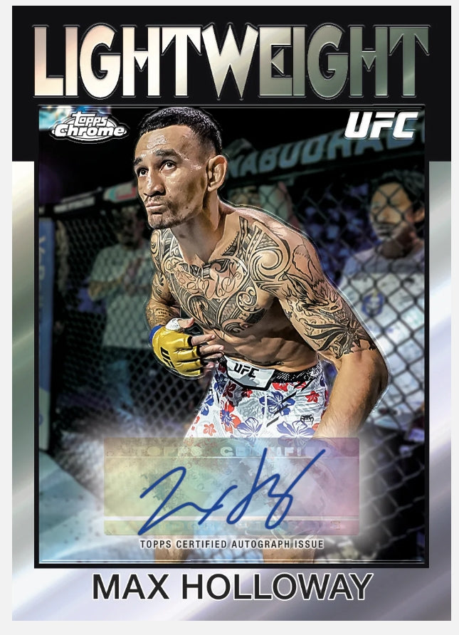 2026 - Topps Chrome UFC - Value Box