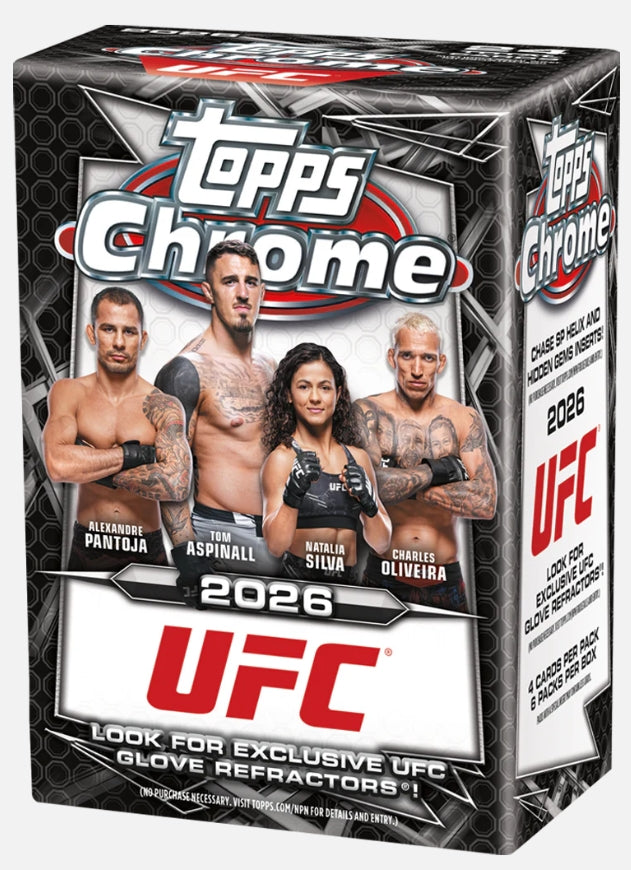 2026 - Topps Chrome UFC - Value Box