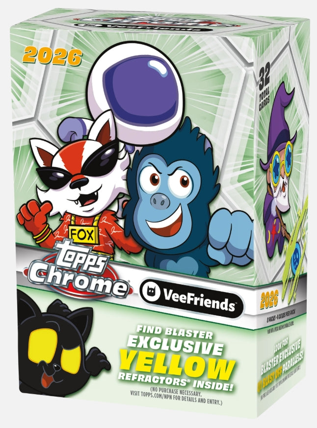 Entertainment - 2026 Topps Chrome Veefriends - Value Box