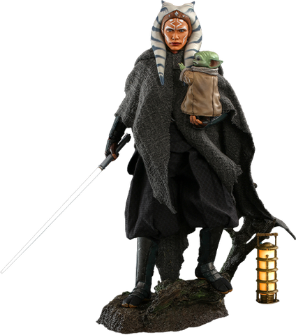 Ahsoka Tano And Grogu Sixth Scale Figure Set by Hot Toys