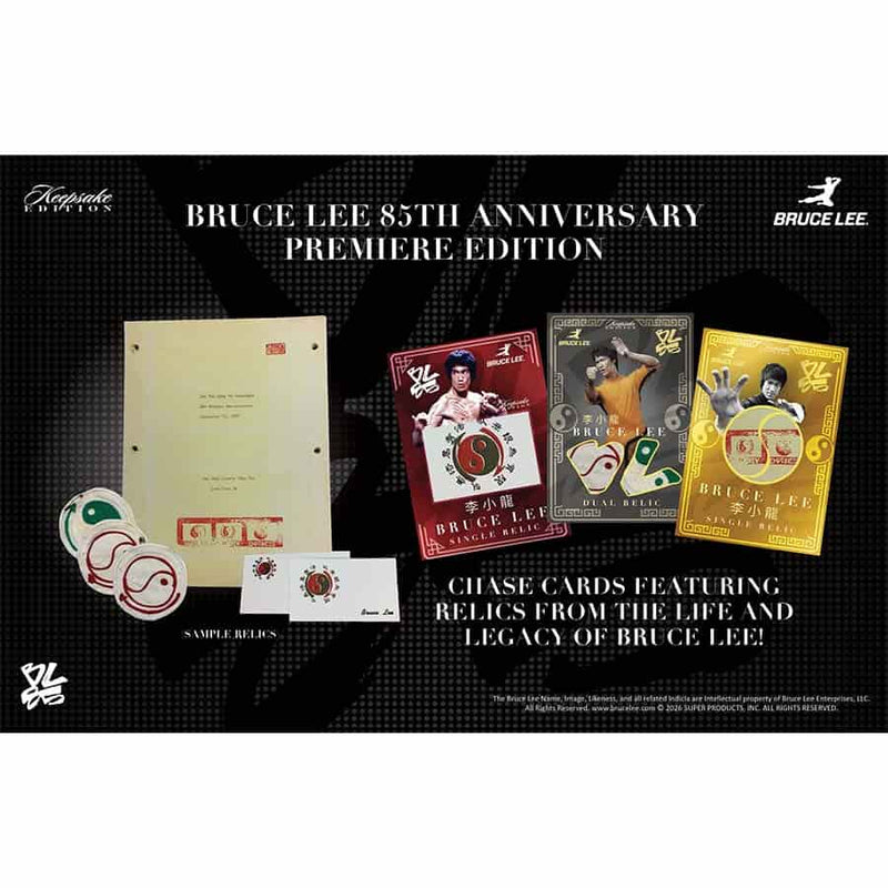 2026 Bruce Lee 85th Anniversary Premiere Keepsake Hobby Edition Box