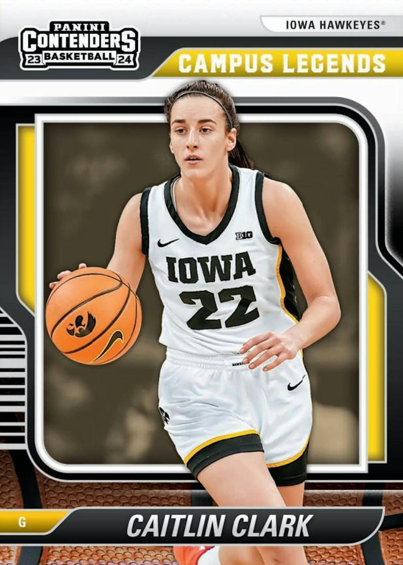 2024 Panini Caitlin Clark Collection Basketball 6-Pack Blaster Box (Green)