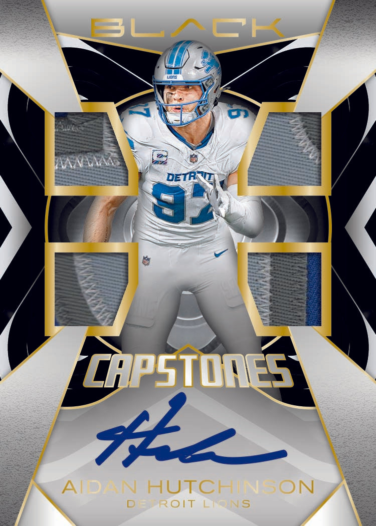 2025 Panini Black Football Hobby 6-Box Half Case
