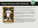 2024/25 Topps Chrome UEFA Club Competitions Soccer Hobby Box