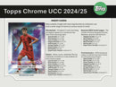 2024/25 Topps Chrome UEFA Club Competitions Soccer Hobby Box