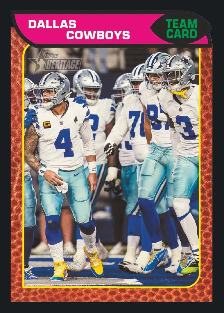 2026 Topps Heritage Football - HOBBY - 2-Box Break