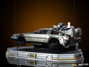 DELOREAN SET REGULAR VERSION 1:10 Scale Statue by Iron Studios