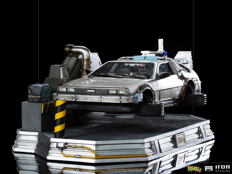 DELOREAN SET REGULAR VERSION 1:10 Scale Statue by Iron Studios