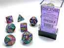 Chessex Luminary Polyhedral 7-Die Set - Mosaic/Yellow