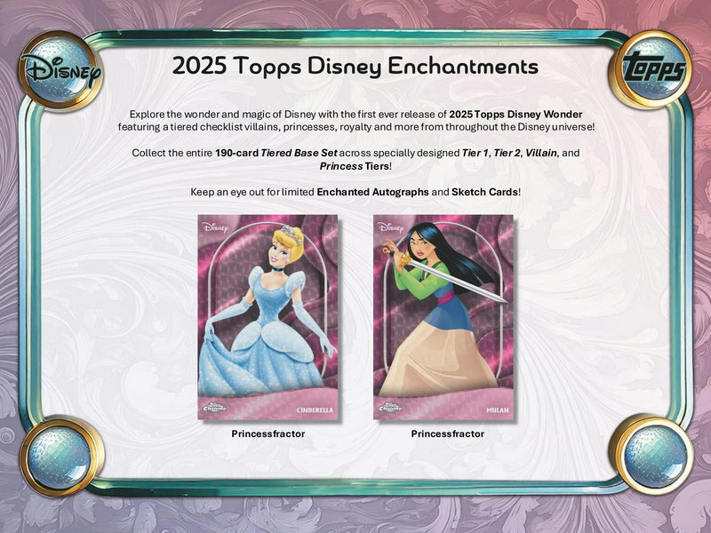 PERSONAL BREAK Disney Wonder Winter Mega Box (Topps 2025) PERSONAL BOX