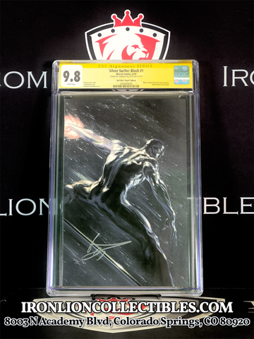 Silver Surfer Black #1 (CGC 9.8)(Signed by Gabriele Dell’Otto)(Ltd 700)