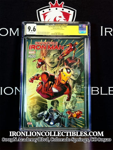 Invincible Iron Man #600 (CGC 9.6) [SIGNED BY STAN LEE] [LTD 15]