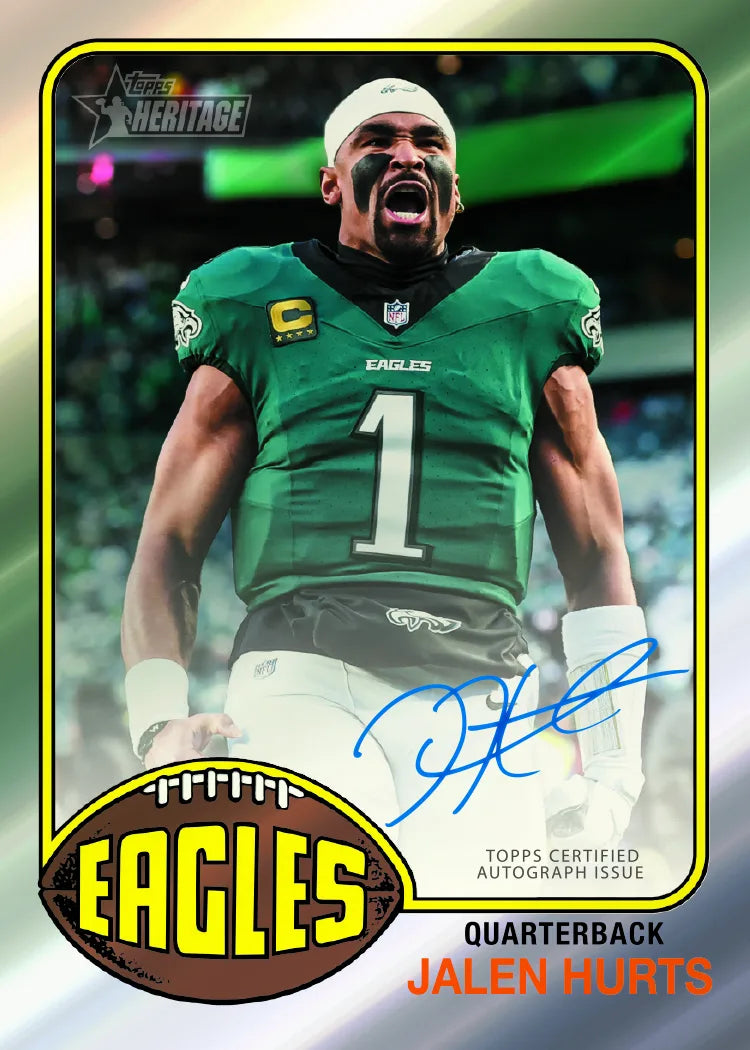 2026 Topps Heritage Football - Hobby - 2-Box Break