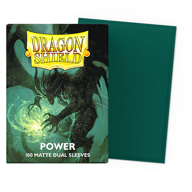 Dragon Shield Standard Dual Matte Card Sleeves - Power (100ct)