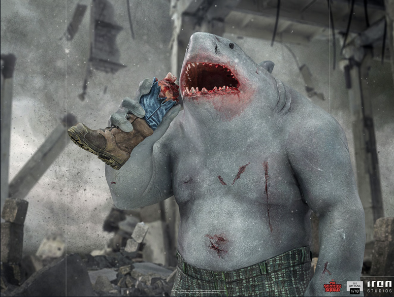 King Shark 1:10 Scale Statue by Iron Studios