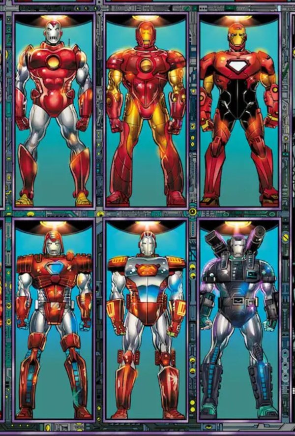 Invincible Iron Man 6 Bob Layton Connecting Variant