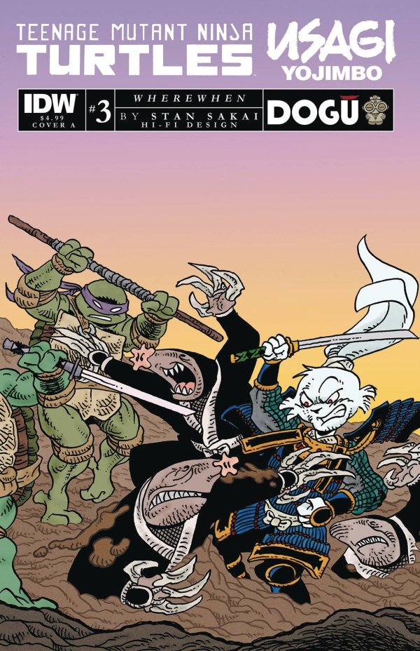 Teenage Mutant Ninja Turtles/Usagi Yojimbo: Wherewhen