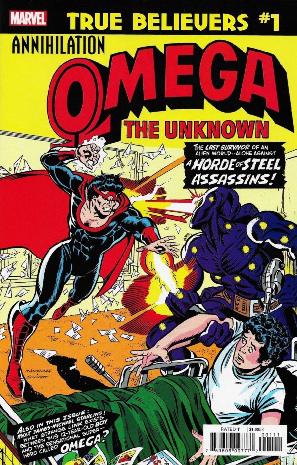 True Believers: Annihilation - Omega The Unknown