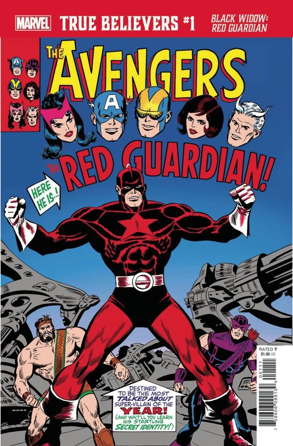 True Believers: Black Widow - Red Guardian