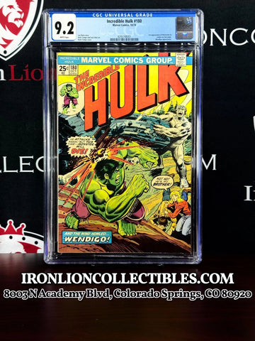 Incredible Hulk #180 (CGC 9.2)