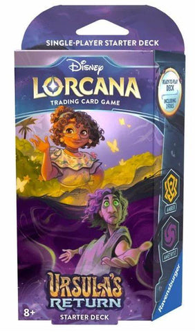 Disney Lorcana: Ursula's Return Starter Deck (Amber & Amethyst)