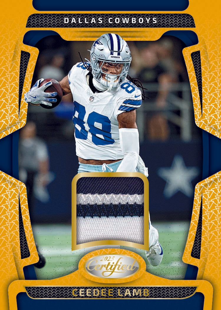 2025 Panini Certified Football Hobby 8-Box Half Case