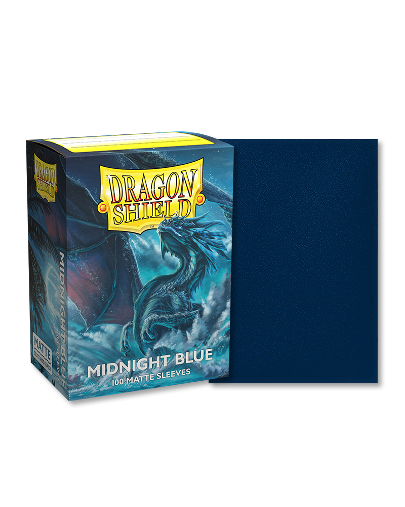 Dragon Shield Midnight Blue Matte 100ct