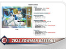 2025 Bowman Baseball Hobby Box