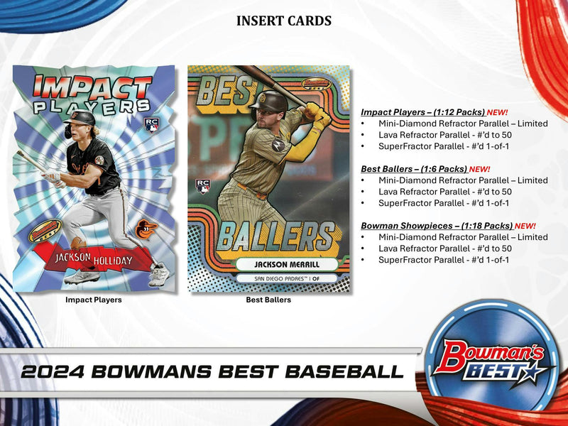 2024 Bowman's Best Baseball Hobby Box