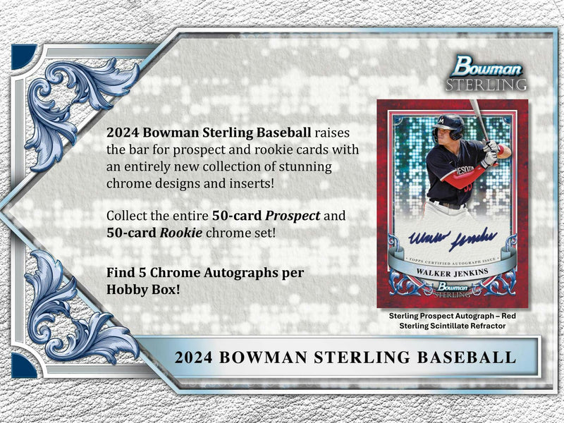 2024 Bowman Sterling Baseball Hobby Box