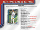Sports - 2025 Topps Chrome Baseball Hobby Box
