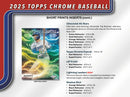 Sports - 2025 Topps Chrome Baseball Hobby Box