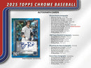 2025 Topps Chrome Baseball 7-Pack Blaster Box