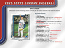 2025 Topps Chrome Baseball 7-Pack Blaster Box