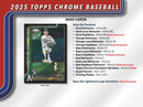 2025 Topps Chrome Baseball 7-Pack Blaster Box