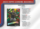 2025 Topps Chrome Baseball 7-Pack Blaster Box