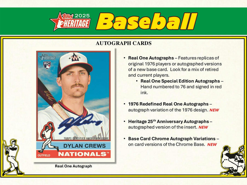 MONEYBALL MONDAY 2025 Topps Heritage Baseball 8-Pack Blaster Box