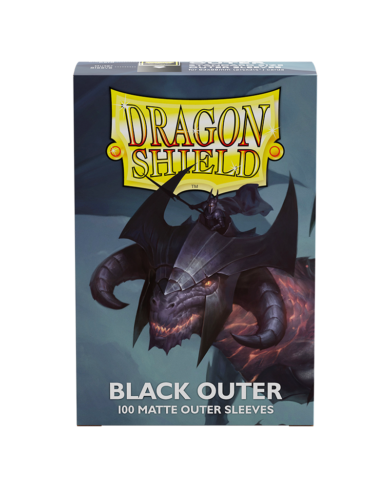 Dragon Shield - Black Matte Outer Sleeves