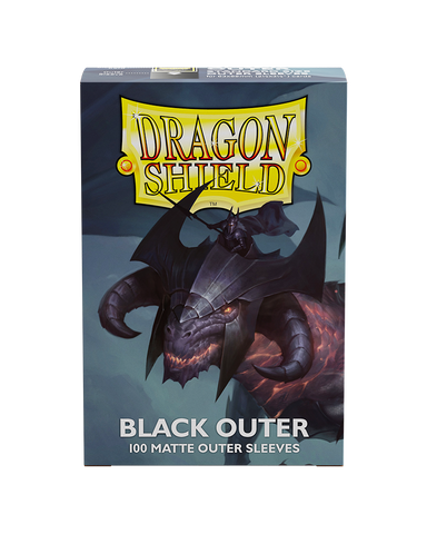 Dragon Shield - Black Matte Outer Sleeves